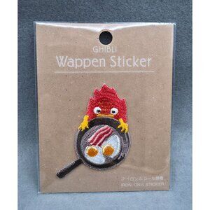 Studio Ghibli Park Japan Wappen CALCIFER Embroidered Iron-On Sticker Patch
